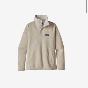 Patagonia marsupial pullover sweater size s cream